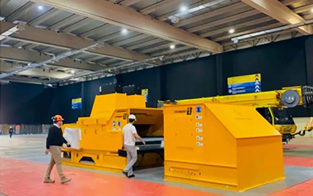 Figure 2 – KSS 200 at Trade Show